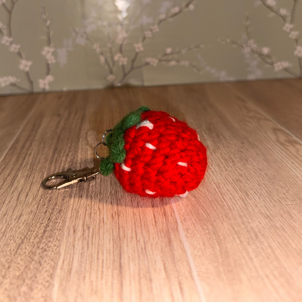 Strawberry Keychain