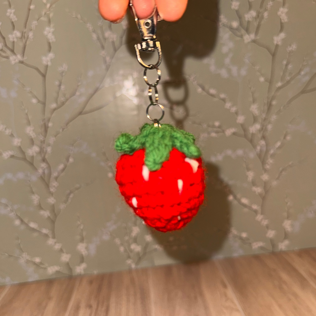 Strawberry Keychain