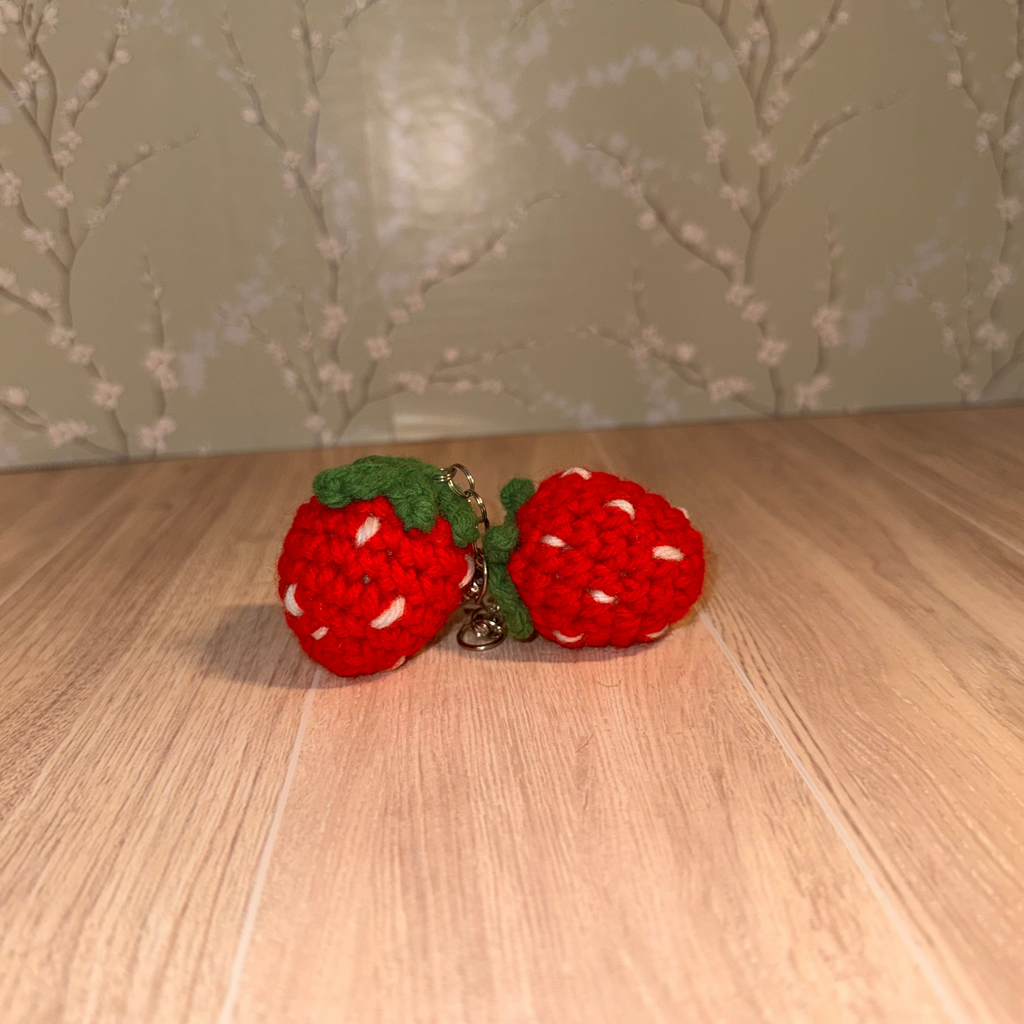 Strawberry Keychain