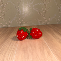 Strawberry Keychain